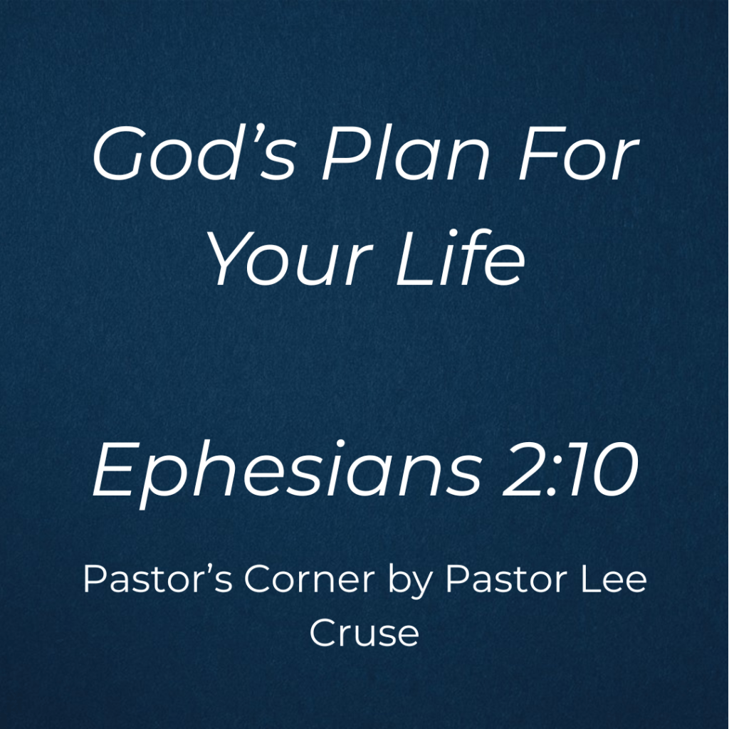 God has a plan for your life and it was created before you were ever born. The Lord prepared it beforehand that you and I should walk in those plans. Can you even imagine if a person discovers the plan for a whole life that God has for him or her? What a difference it would make in your day to day existence.
